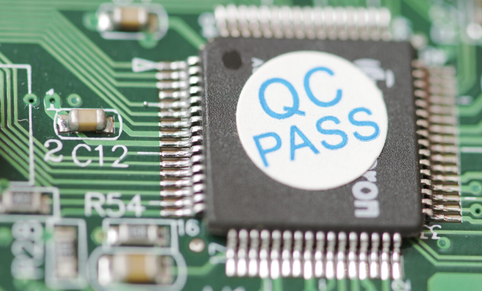 detail of an integrated circuit